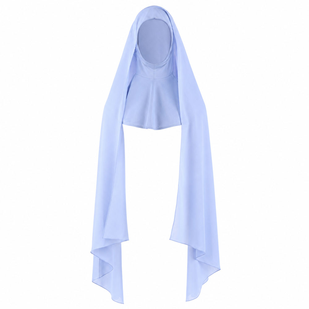 طرحة حريمي شيفون + تلبيسة APPLE SCARF سادة