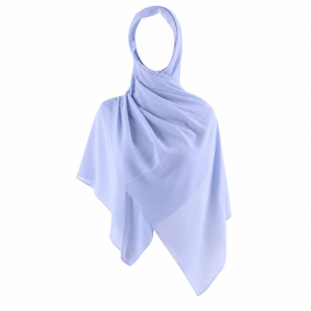 طرحة حريمي شيفون + تلبيسة APPLE SCARF سادة