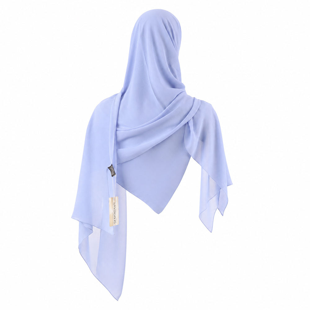 طرحة حريمي شيفون + تلبيسة APPLE SCARF سادة