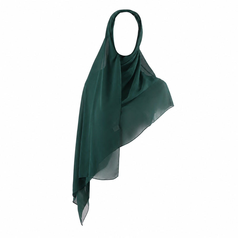 طرحة حريمي شيفون + تلبيسة APPLE SCARF سادة