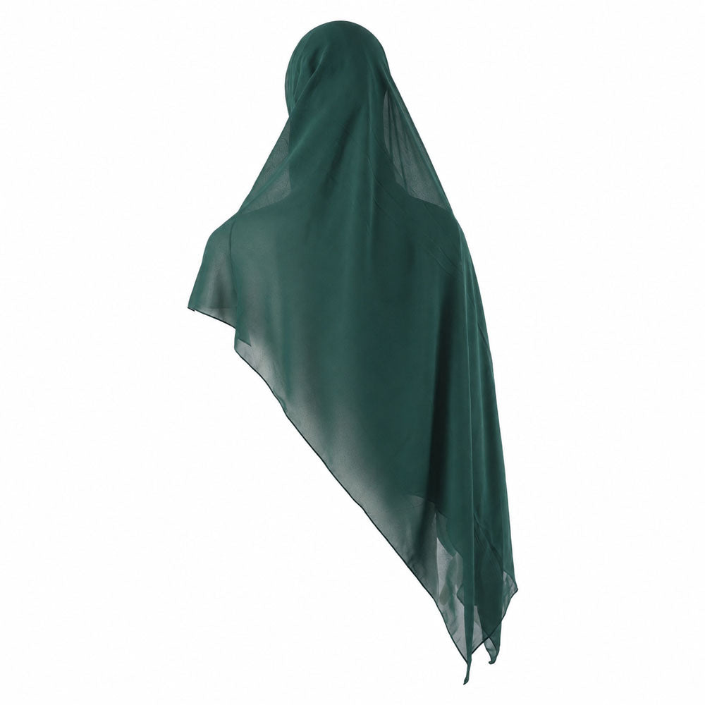 طرحة حريمي شيفون + تلبيسة APPLE SCARF سادة