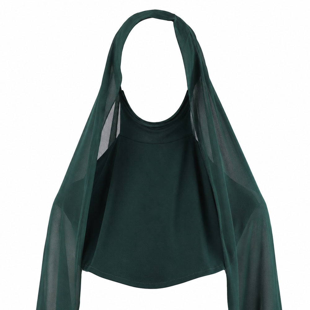 طرحة حريمي شيفون + تلبيسة APPLE SCARF سادة