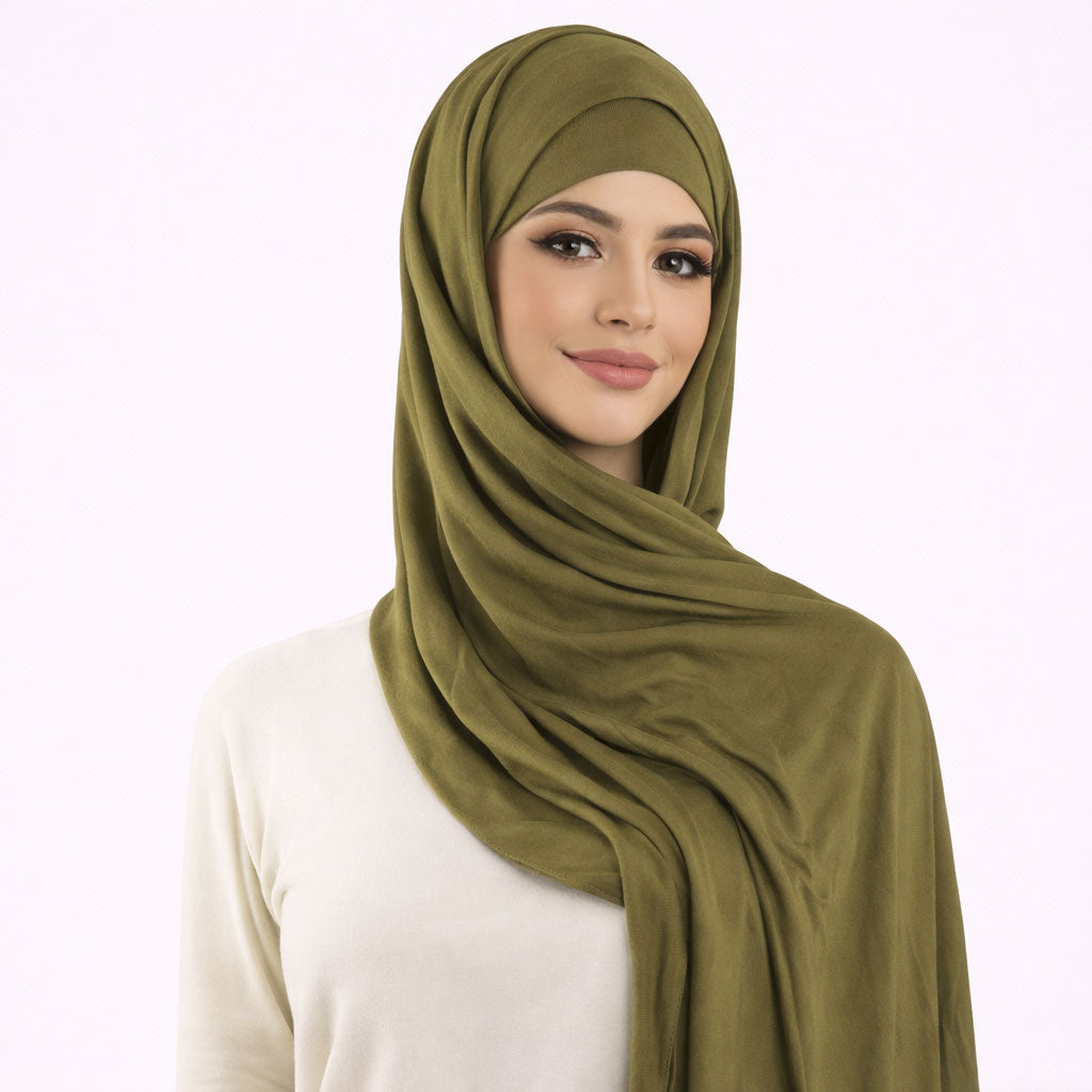 طرحة حريمي ايزي وير قطن ليكرا MAWADA SCARF 