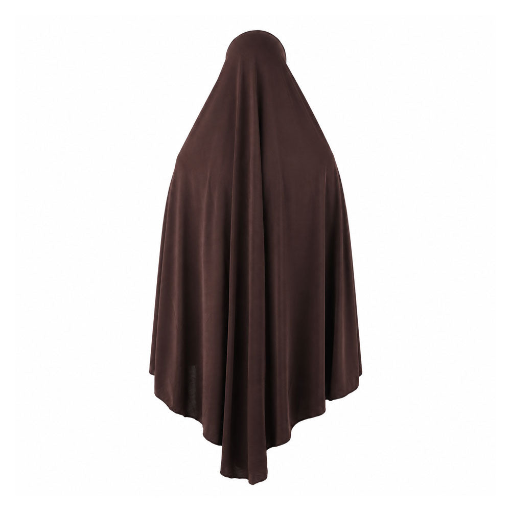 خمار حريمي زبدة مكة المكرمة مقاس خاص سادة