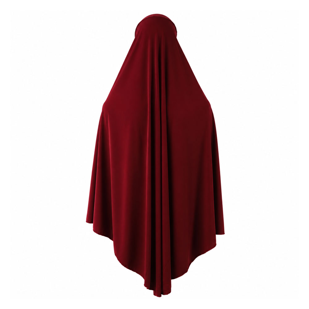 خمار حريمي زبدة مكة المكرمة مقاس خاص سادة