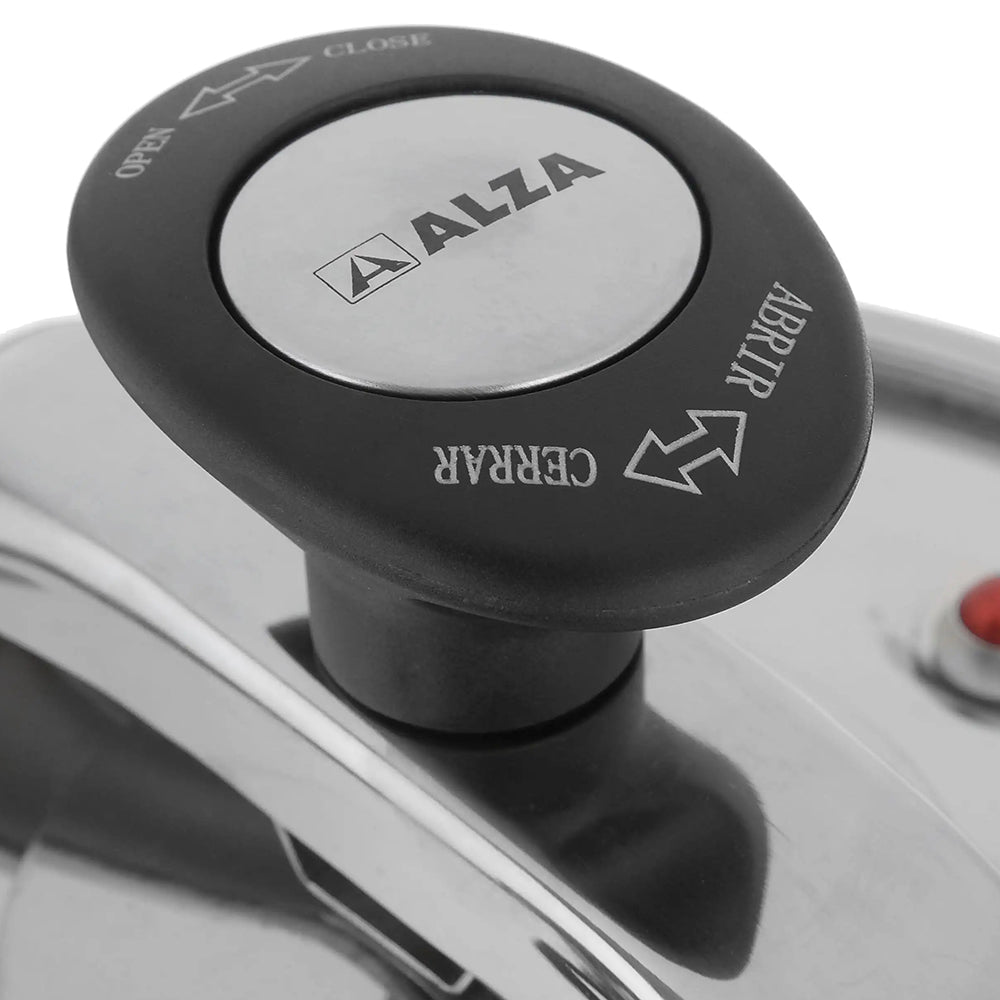 حلة ضغط ALZA استانلس 8 لتر موديل 1003460