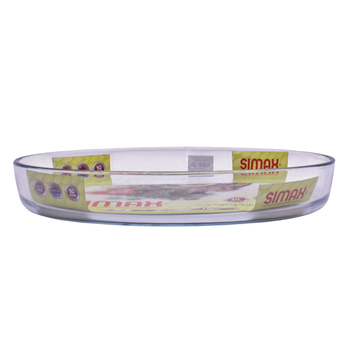 Oval casserole