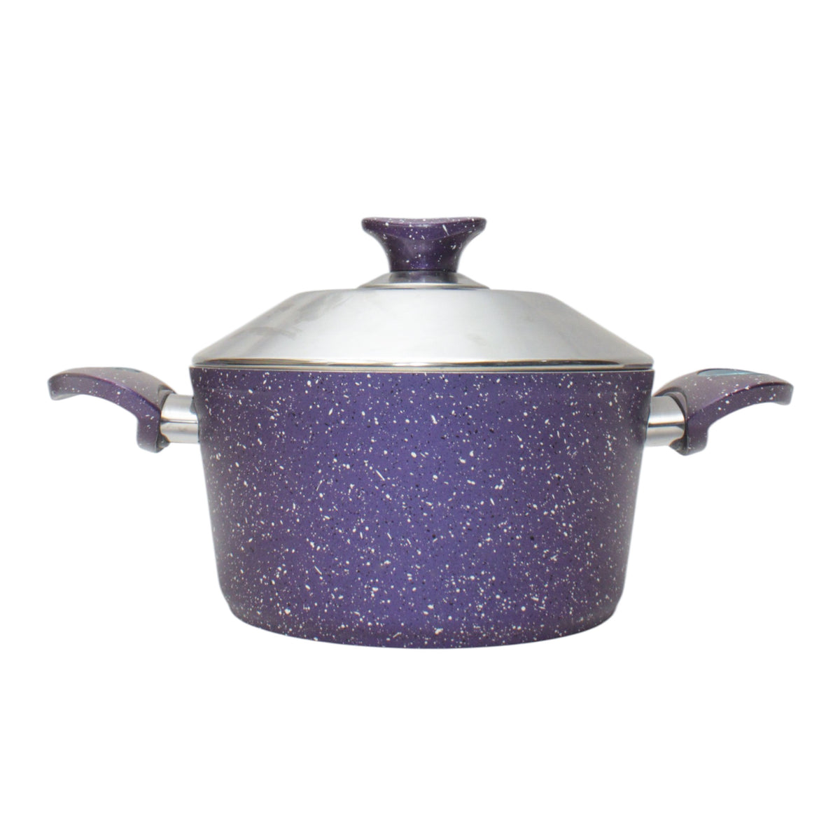 Polish granite cookware set, 9 pieces, 573