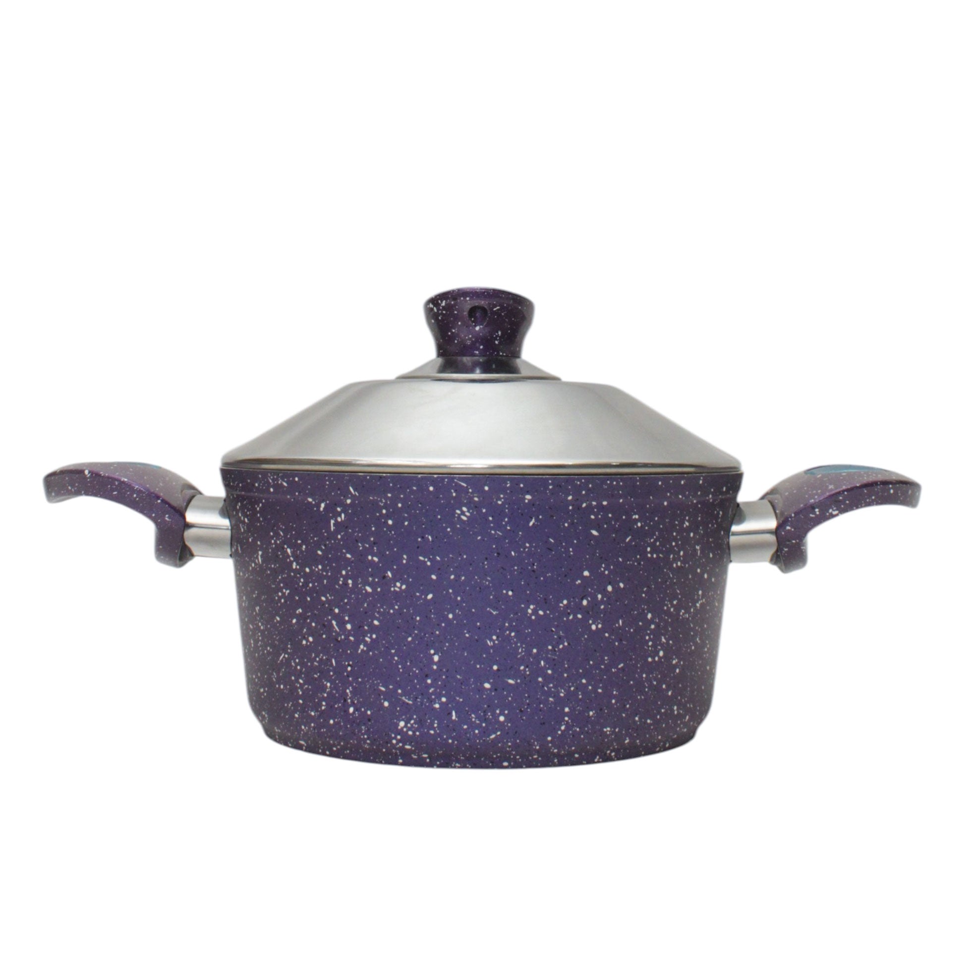 Polish granite cookware set, 9 pieces, 573