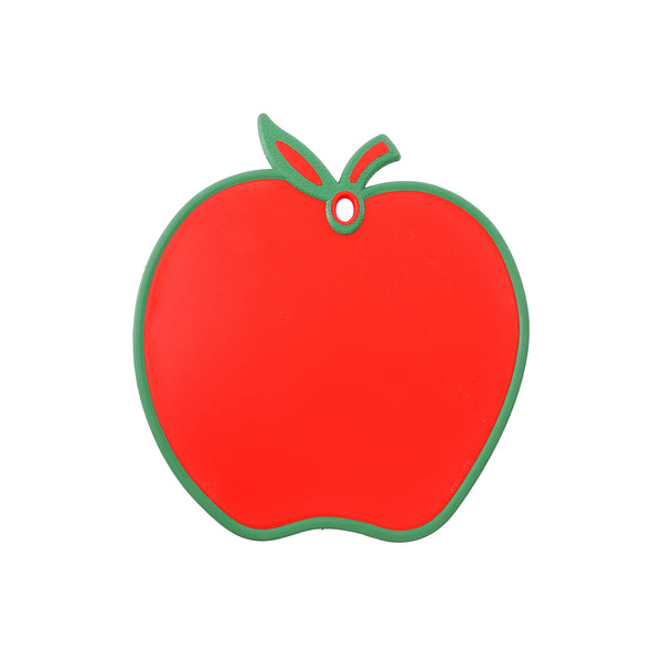 Apple-shaped antibacterial cutting board