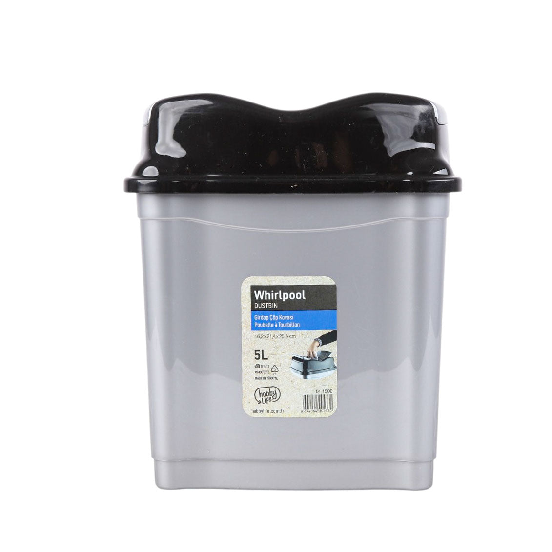 Wastebasket + Fan Cover 5L 11500 - Decimal