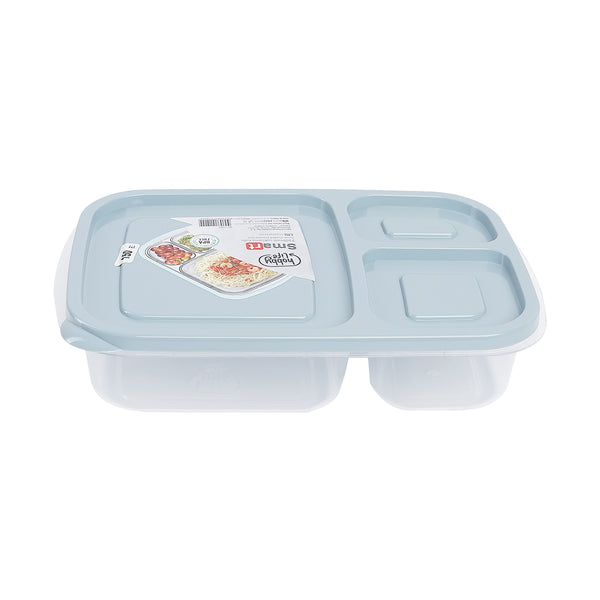 HOBBY LIFE 3-hole storage container with lid