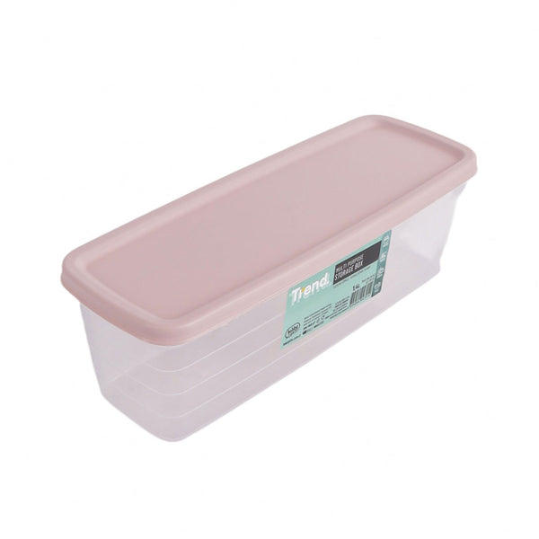 علبة ثلاجة مستطيلة بالغطاء ترند 1.4 لتر HOBBY LIFE موديل 20970