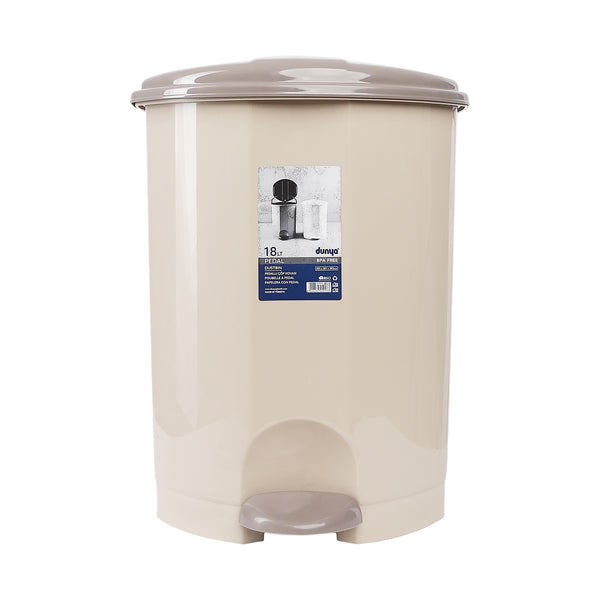 18L Lid Wastebasket with Foot Model 17102