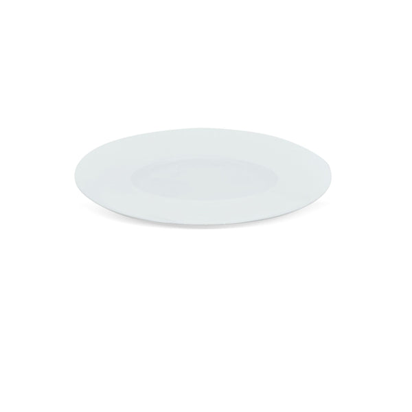 Plain flat arcopal plate