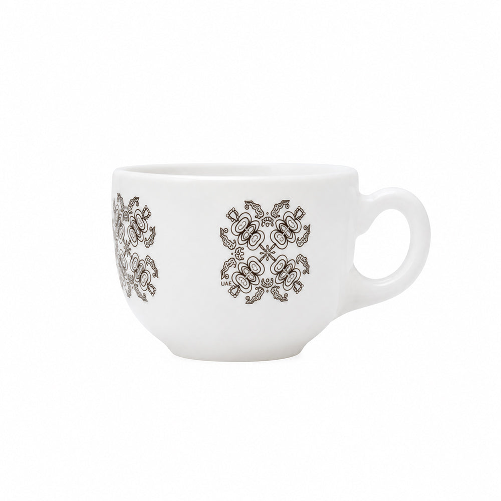 Set of 6 Arcopal Essence Volivamara cups and saucers