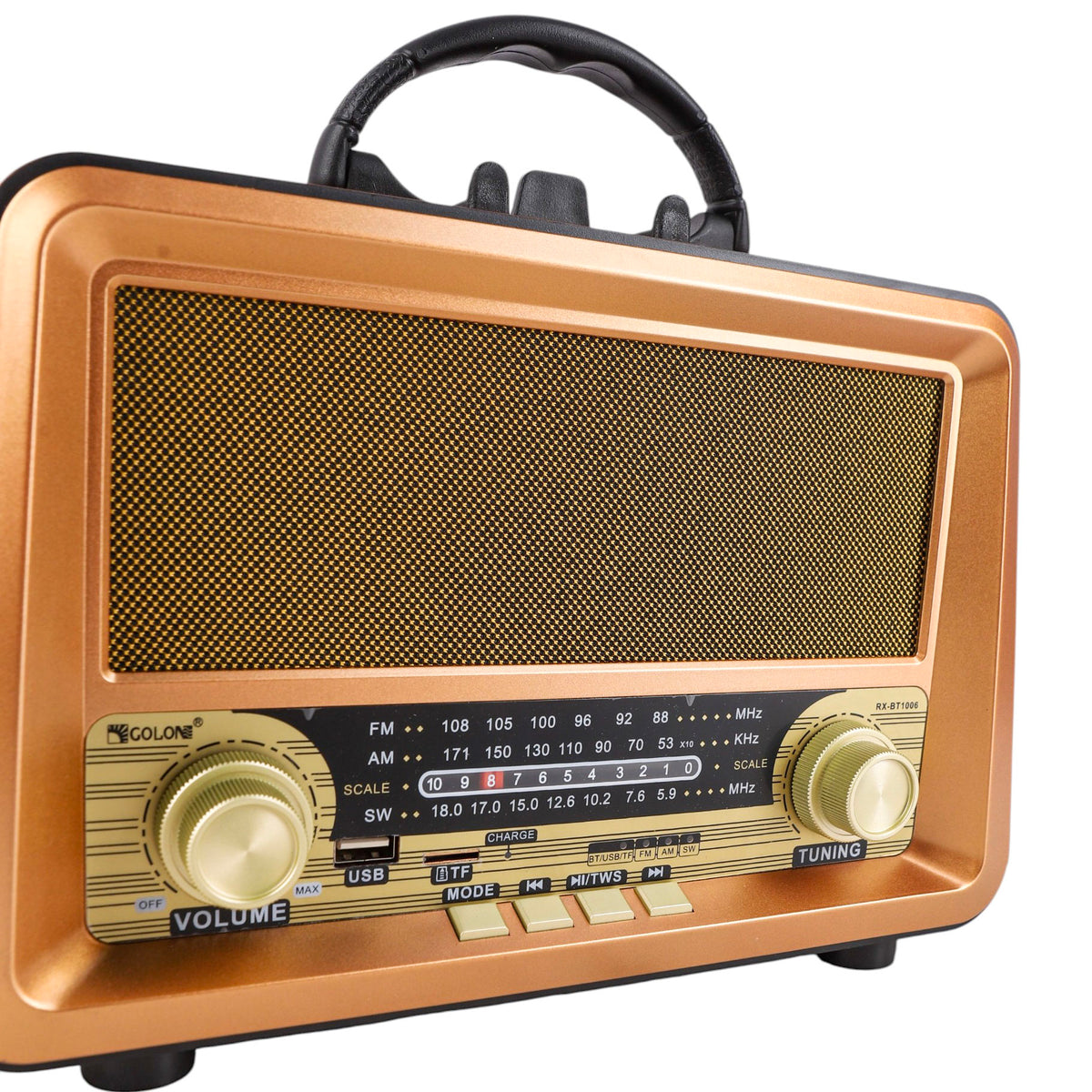 Golon Rechargeable Radio Model RX-BT1006