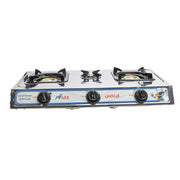 مسطح غاز 3 عين استانلس KGC-300 