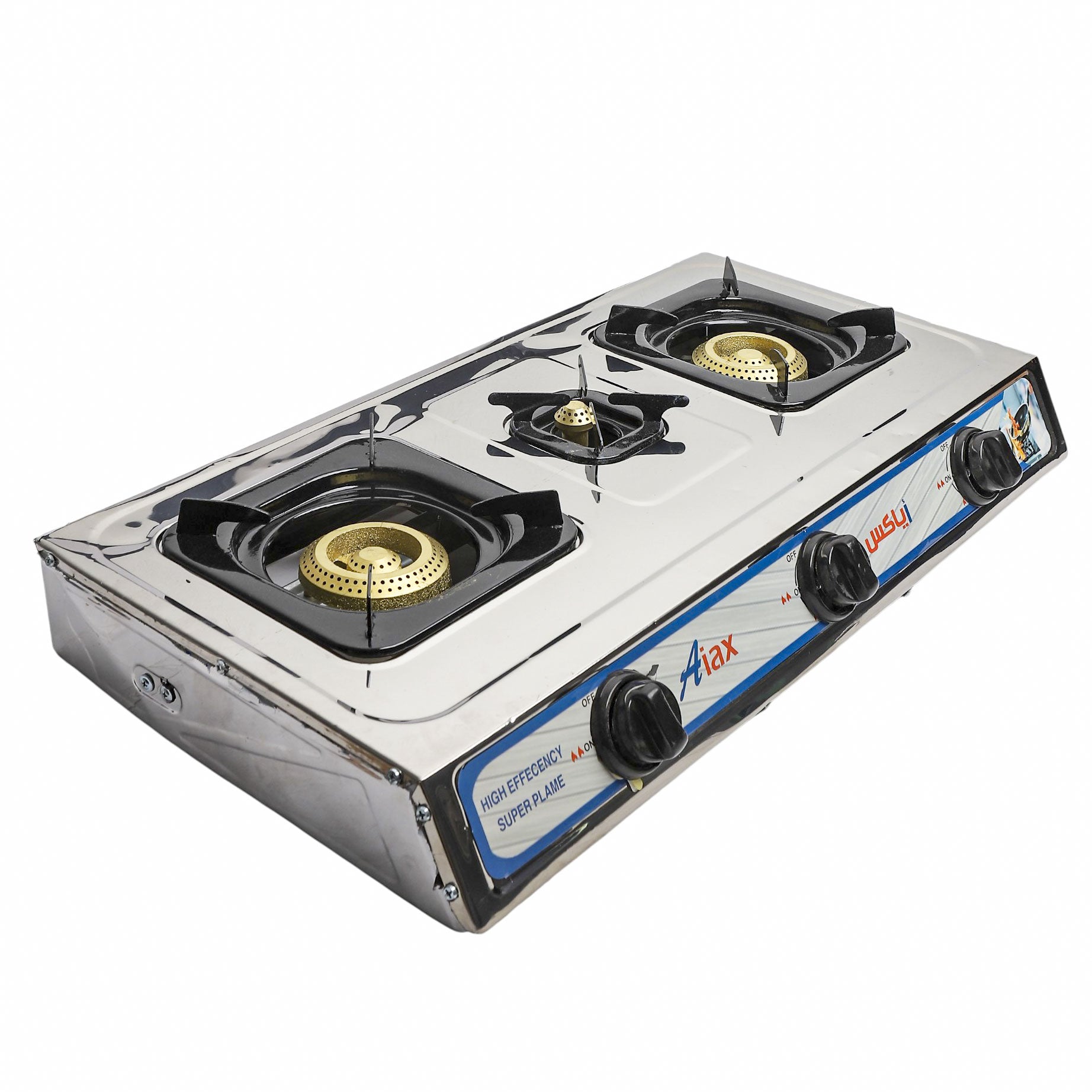 مسطح غاز 3 عين استانلس KGC-300 