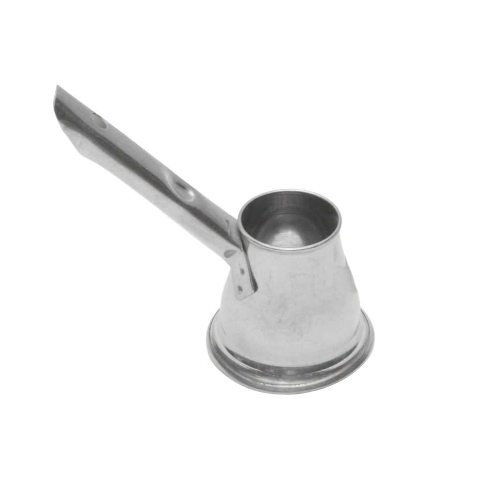 Stainless steel kettle, size 1, flowers