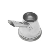 Stainless steel kettle, size 1, flowers