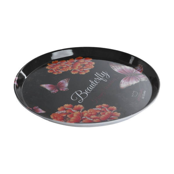 Round Melamine Tray - Cash