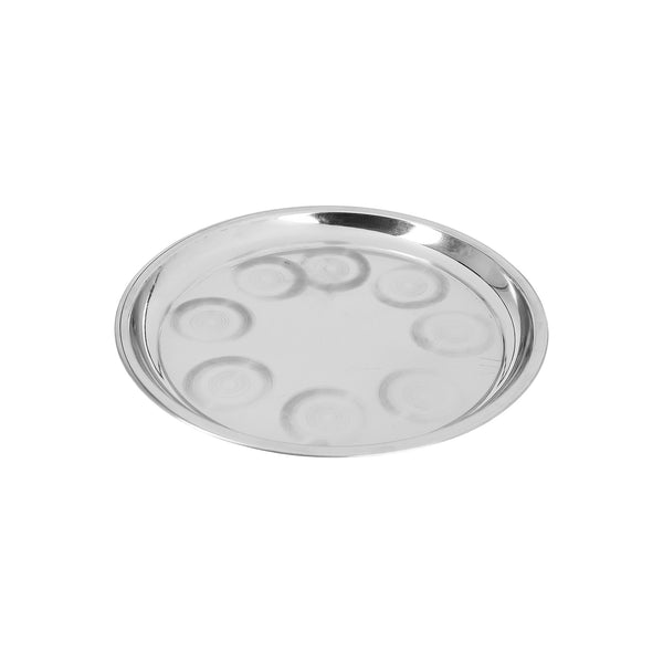 Round stainless steel tray - Cash