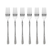 Sole Cook 6-Piece Lux Silver Gateau Fork Set - Al-Ameed