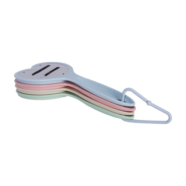 4-Piece Heart Grater Set with Colored Handle - Al-Ameed