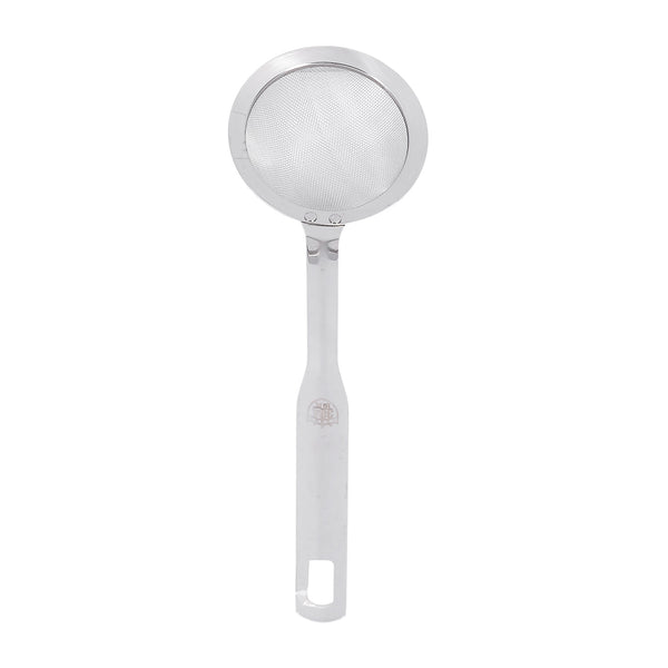 Medium long handle stainless steel colander