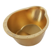 مصفاة ارز ذهبي 