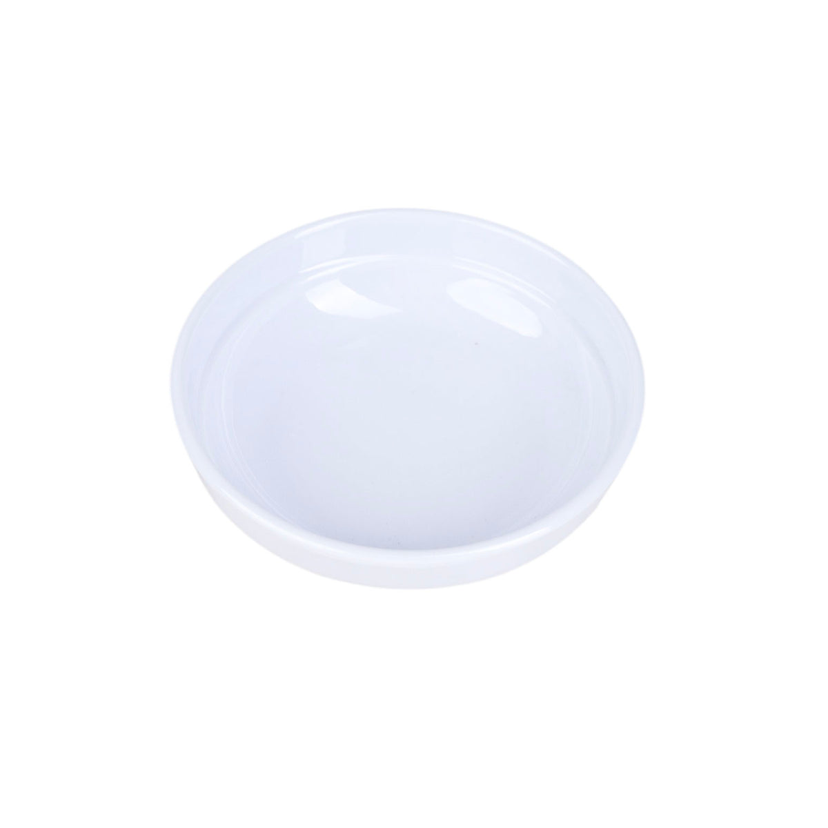 Melamine Dessert Bowl 12.5 cm Plain White