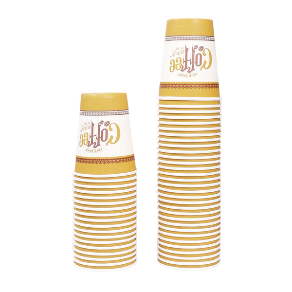 50-piece small coffee cup set, carton