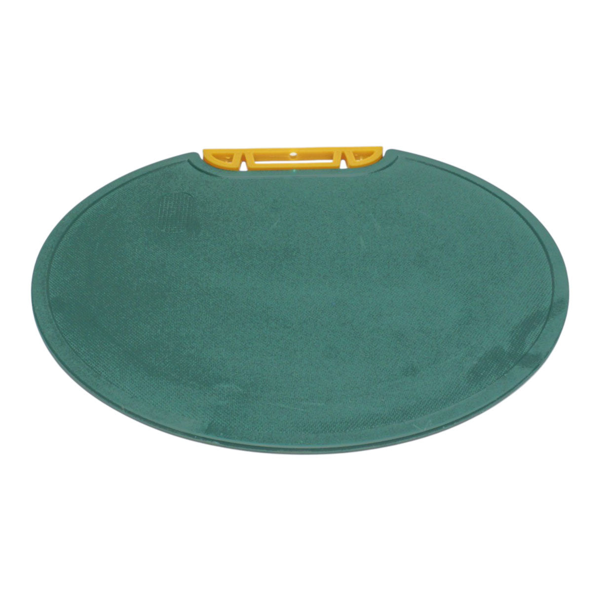 Lux Round Plastic Cutter with Yellow Handle