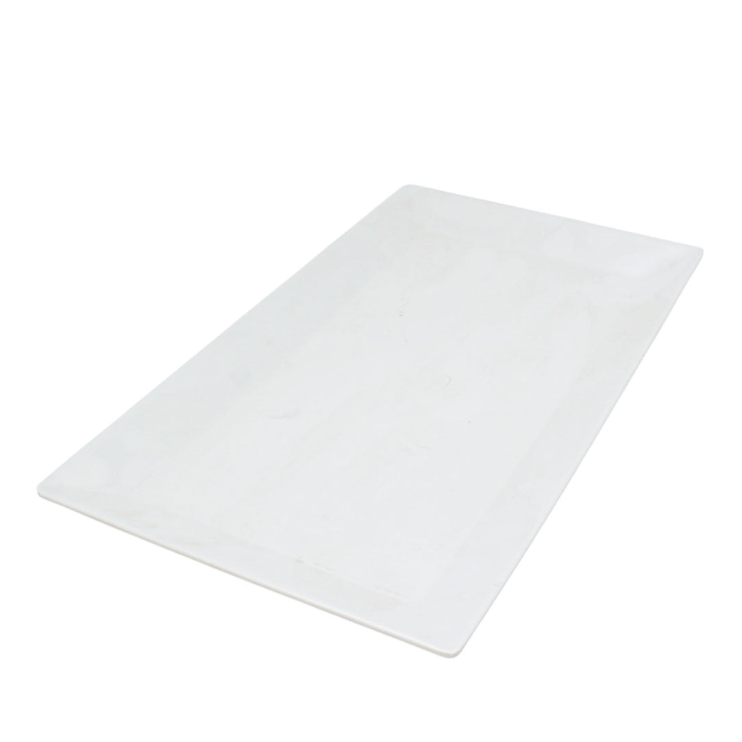 Rectangular melamine serving tray, size 21*38