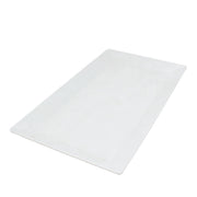 Rectangular melamine serving tray, size 21*38