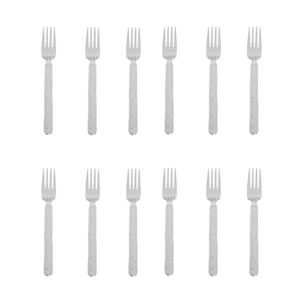 12-piece dinner fork set, model 17