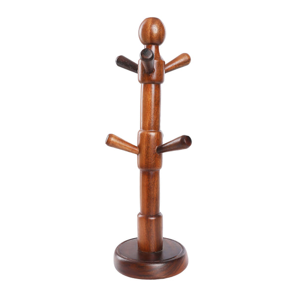 wooden magazine holder