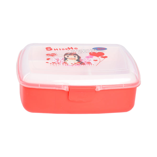 Large plastic lunch box