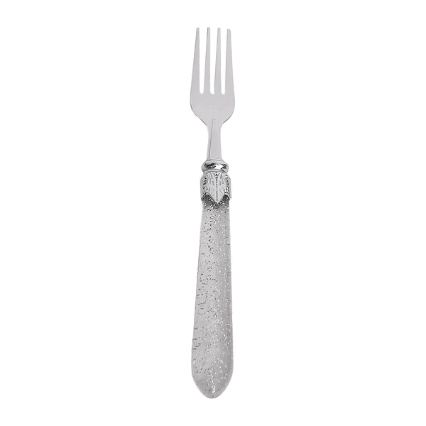 YJ Stainless Steel Crystal Handle 6-Piece Fork Set