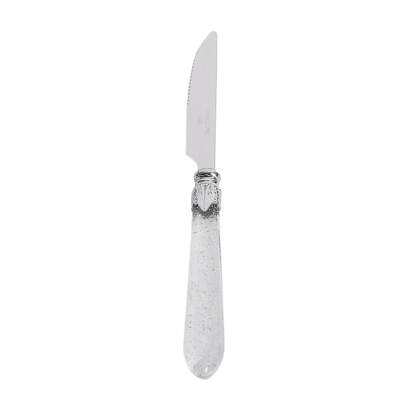 YJ Stainless Steel Knife Set with Crystal Handle, 6 Pieces