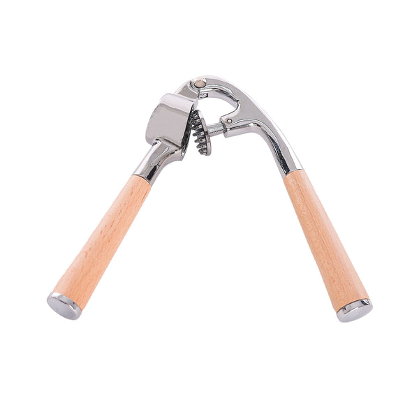 هراسة ثوم ستانلس بيد خشب