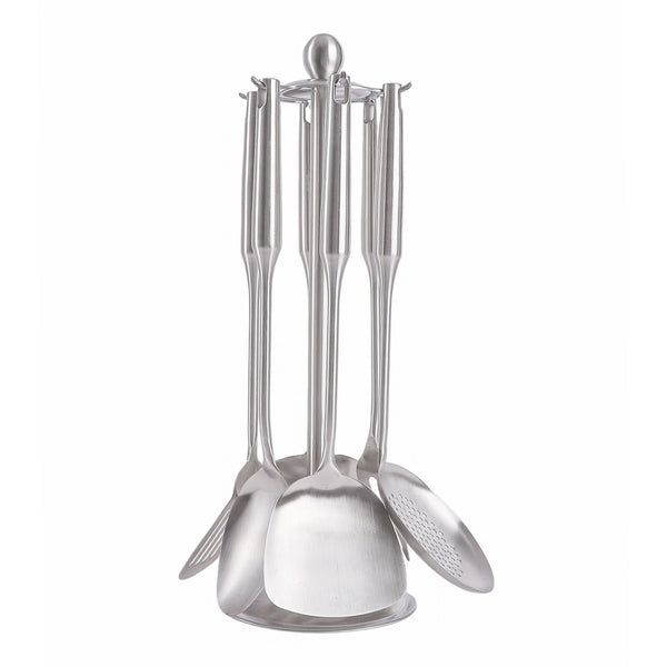 طقم توزيع يد استانلس 7 قطع