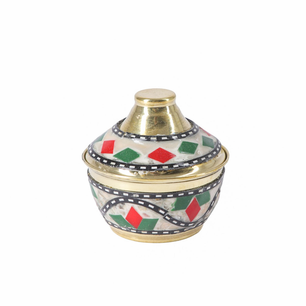 طقم سبرتاية + كنكة + صينية + 2 كوب دهبي مزخرف 7 قطع 