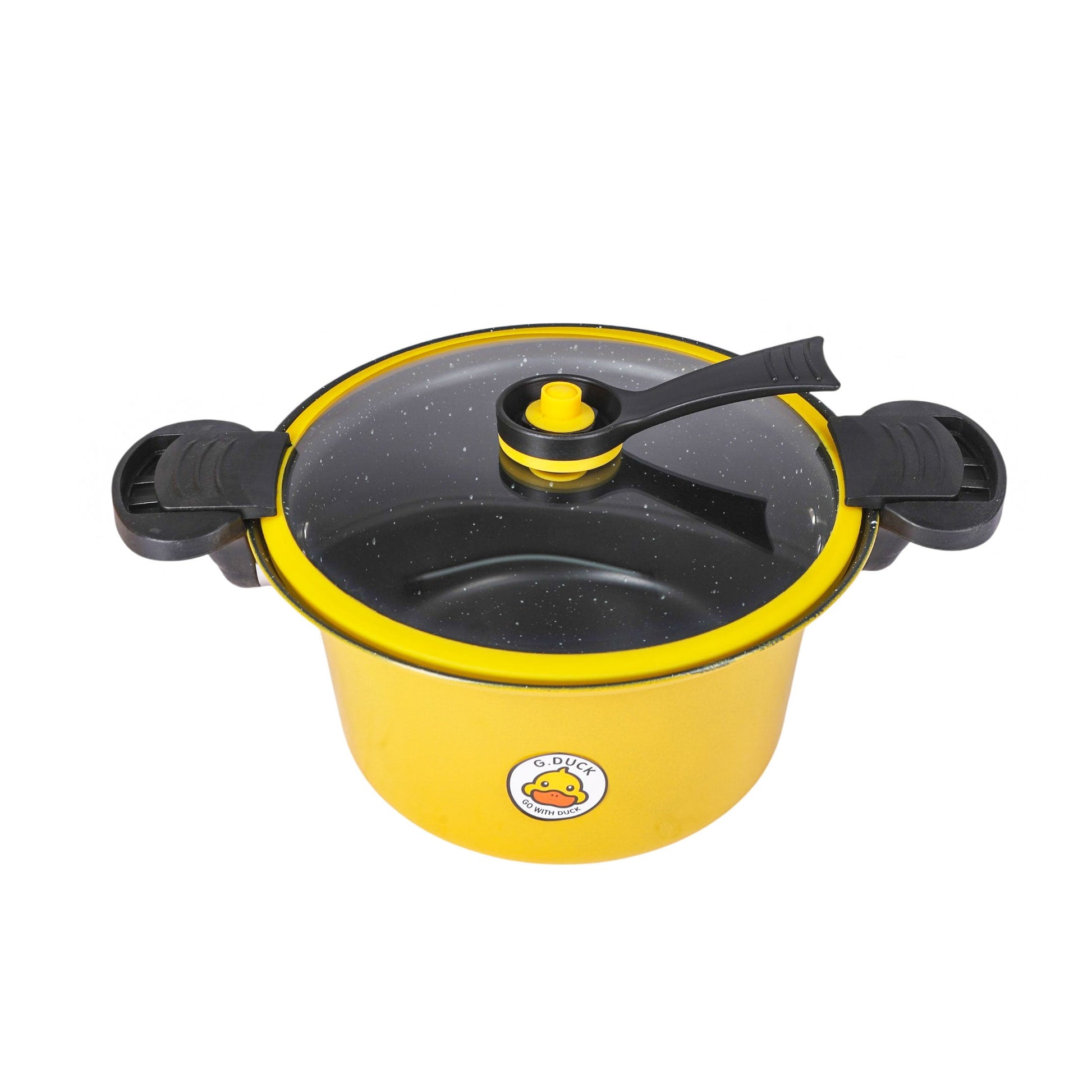 حلة تحمير بطوط غطاء زجاج G.DUCK مقاس 22 موديل PP-204 