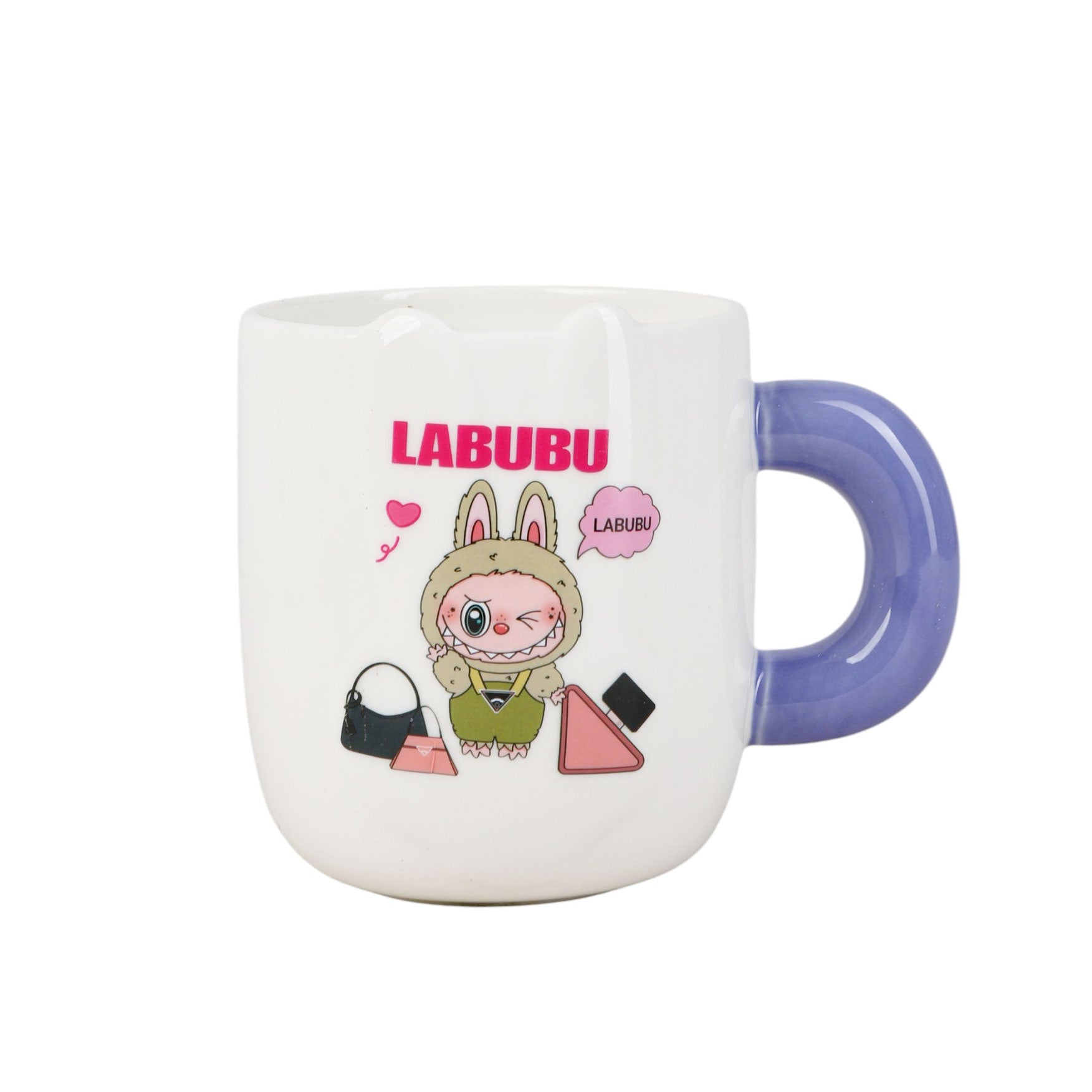 مج بورسلين بيد LABUBU موديل CUP-2