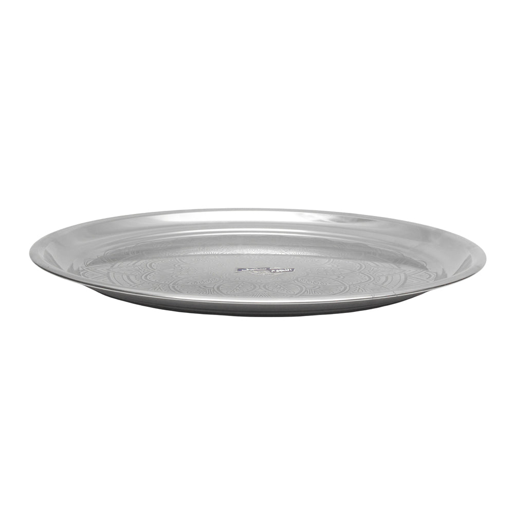 Stainless steel dinner tray, size 50 stars