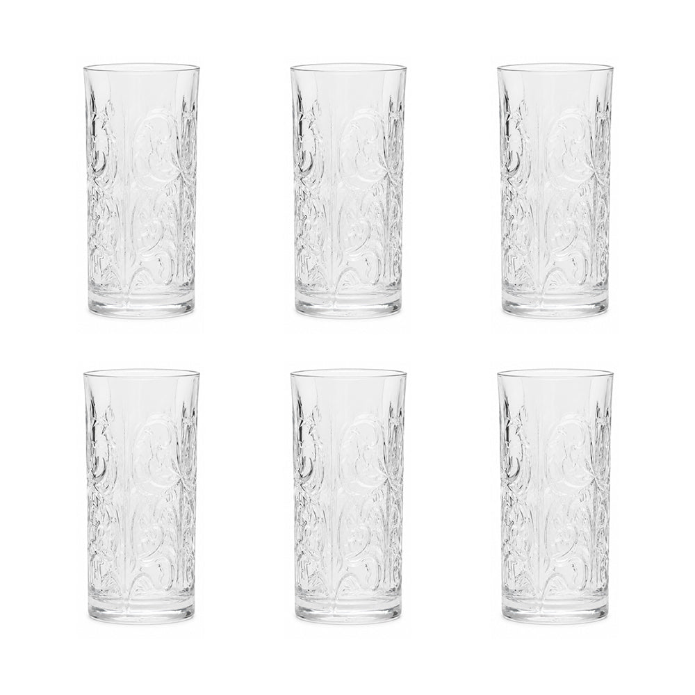 طقم شوب شوب زجاج ROYAL 608 - الفيروز