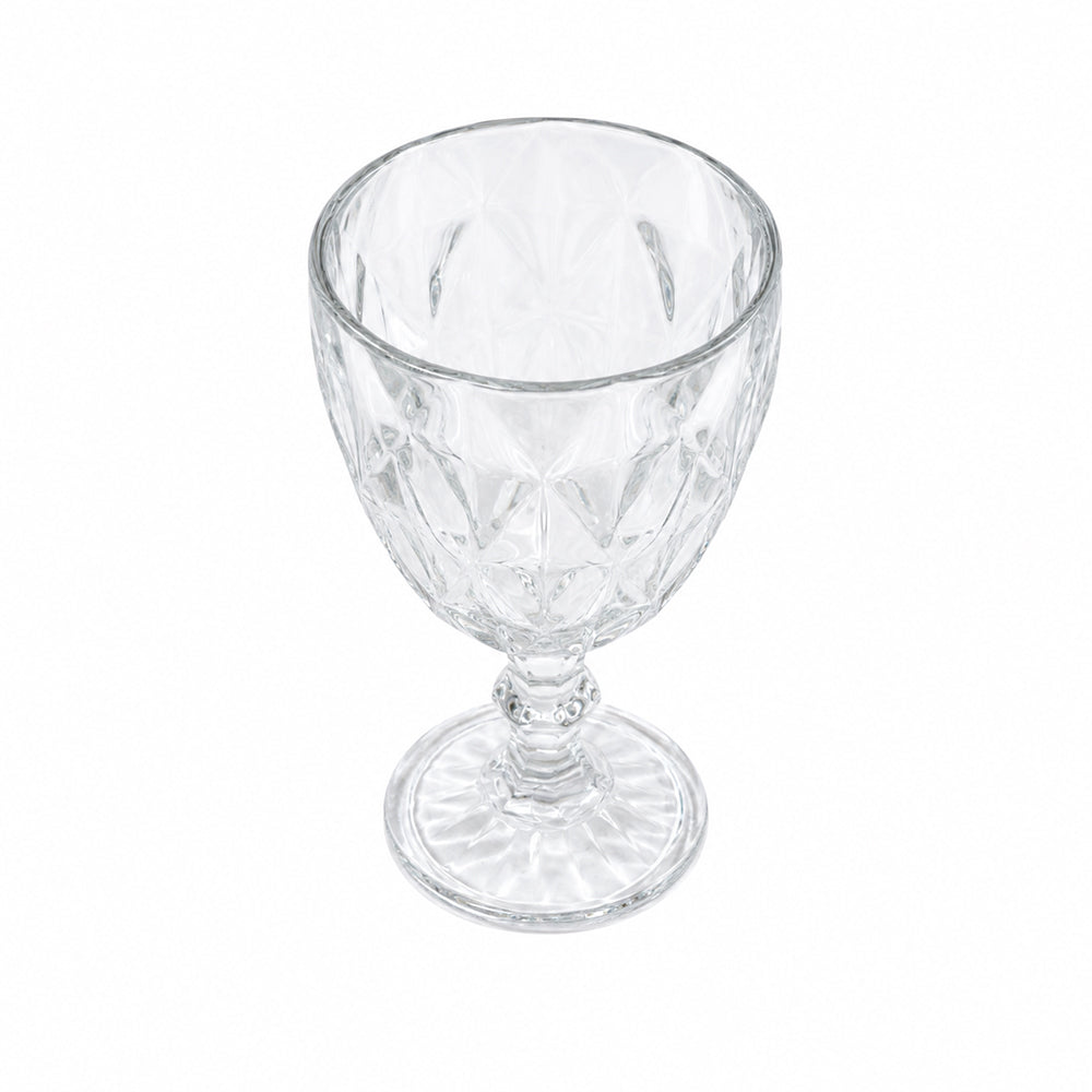 طقم كاس زجاج دريم 6 قطعة DIAMOND STEMWARE موديل 2-4001