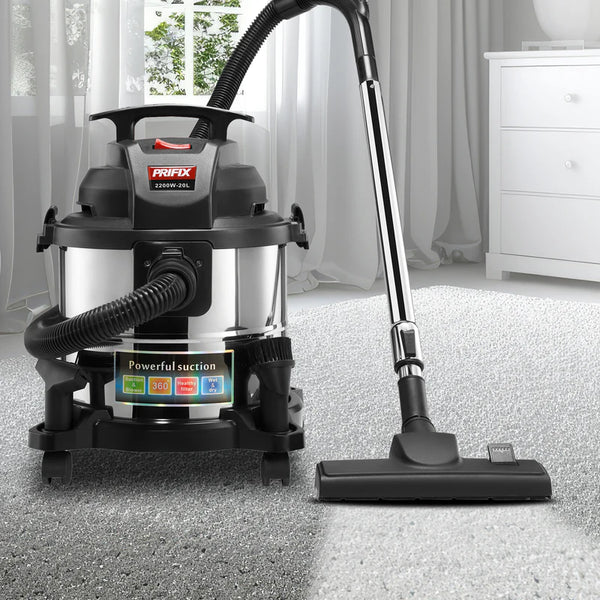 مكنسة كهربائية برفيكس الدبابة 2200 وات 20 لتر موديل DVC2200-D1387